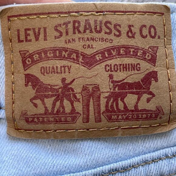 Levi’s 711 Skinny Light Wash Jeans, Size 26 - Picture 10 of 12